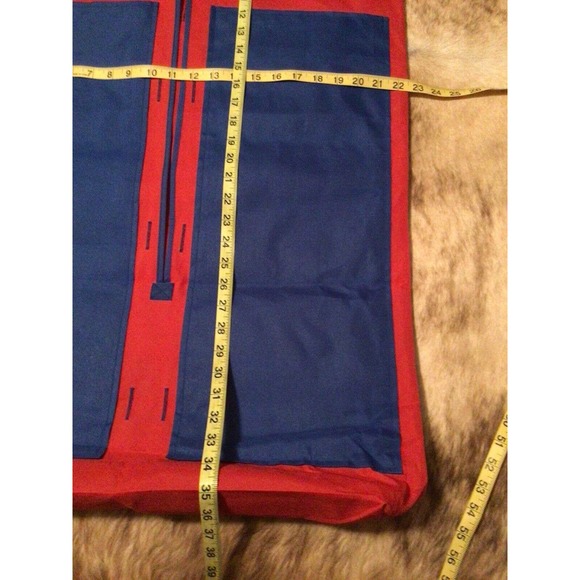 Hanging Wrap Pack Gift Wrapping Supply Organizer Multi Pockets - Picture 4 of 4